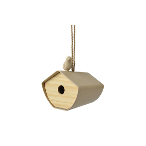 Vogelhaus - Holz - ca. 16,1 x 14,5 x 12 cm - 1 Stück