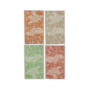 Teppich - Palmenblätter - ca. 150 x 90 cm - 1 Stück 