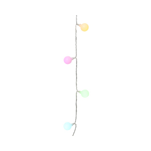 30er LED Kugellichterkette - Outdoor - bunt - ca. 290 cm 