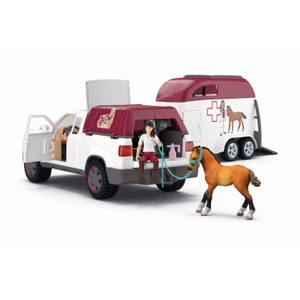 schleich® - HORSE CLUB - Mobile Tierärztin mit Anhänger - 42704
