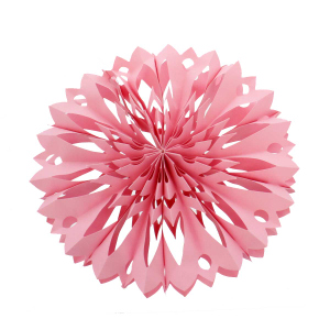 Dekohänger Blume pink - ca. 24 x 5 cm