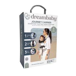 Dreambaby Babytrage - Journey - grau