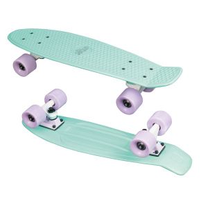 Skateboard - NoRules - ABEC 5 - Fun - mint-lila