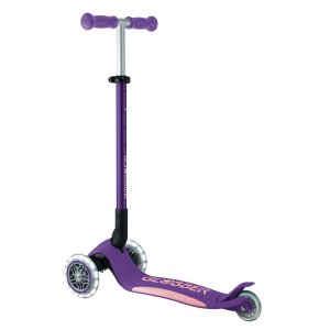 Globber - Scooter - Primo Foldable Plus Lights - lila-pastellrosa