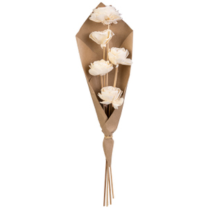 Naturbouquet Blumen weiß - ca. 50 cm lang