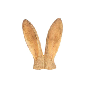 Deko - Hasenohren - ca. 17,5 cm - braun 
