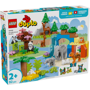 LEGO® DUPLO® Town 10446 - Wildtier-Familien 3-in-1-Set