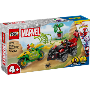 LEGO® Spidey 11198 - Actionspaß mit Spin und Electro in ihren Dino-Flitzern