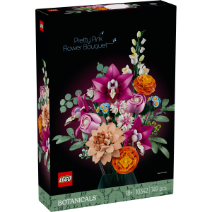 LEGO® Botanicals 10342 - Schöner Rosafarbener Blumenstrauß