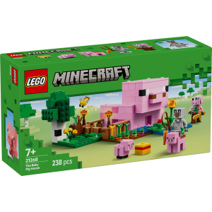 LEGO® Minecraft™ 21268 - Das Babyschwein-Haus