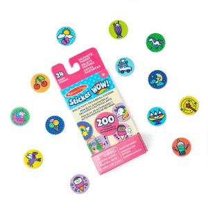 Sticker WOW!™ - Activityblock + 200 Nachfüllsticker - Gegenstände