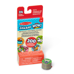 Sticker WOW!™ - Activityblock + 200 Nachfüllsticker - Haustiere
