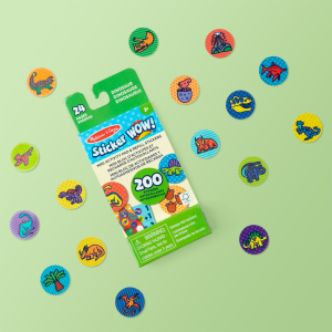 Sticker WOW!™ - Activityblock + 200 Nachfüllsticker - Dinosaurier