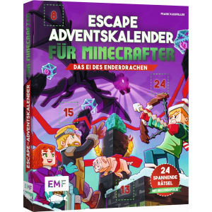 Escape- Buch-Adventskalender für Minecrafter: Das Ei des Enderdrachen