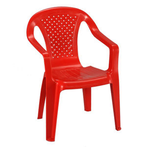 Kinderstuhl  - Camelia - rot - Kunststoff