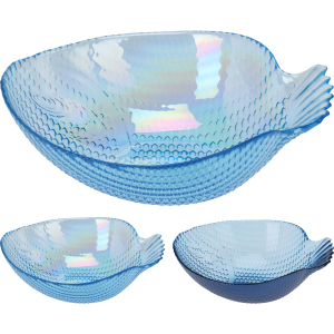 Glasschale - Fisch - ca. 17 cm - 1 Stück 