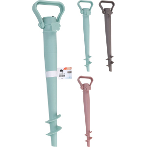 Sonnenschirmhalter -eindrehbar - Erdspieß - 1 Stück