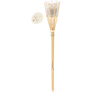 Gartenfackel Citronella - aus Holz - ca. 61 cm - 1 Stück 