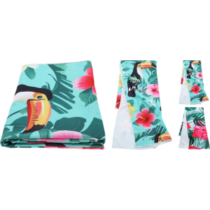 Badehandtuch - bunt bedruckt - 1 Stück