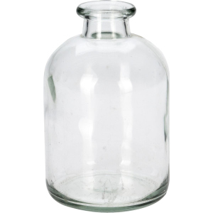 Flaschenvase - bauchig - ca. 17 cm - 1 Stück 