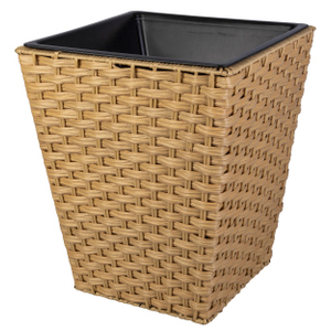 Pflanzsäule beige - Größe M - ca. 35 x 35 x 41 cm