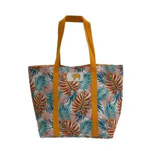 Strandtasche Palmenwedel - ca. 38 x 14 x 38 cm