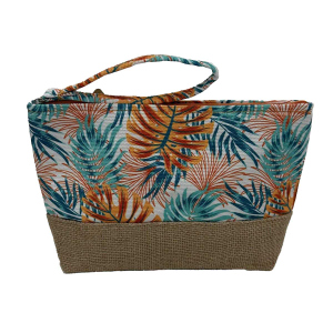 Kosmetiktasche Palmwedel - ca. 19 x 7 x15 cm