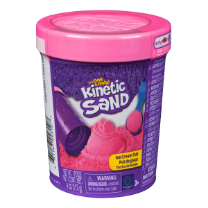 Kinetic Sand - Ice Cream Tub - verschiedene Farben erhältlich - 1 Stück