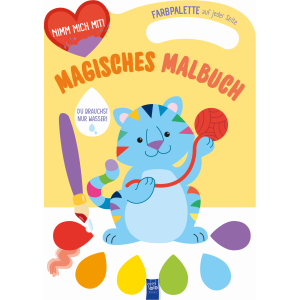 Magisches Malbuch - Nimm mich mit! - Katze