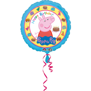 Peppa Wutz - Folienballon - Happy Birthday