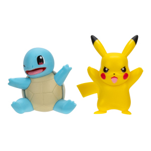 Pokémon - Battle Figuren Pack - Pikachu & Schiggy - ca. 5 cm