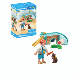 Playmobil® 71746 - Junge mit Meerschweinchen - Playmobil®my Life