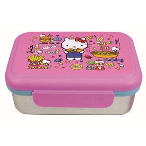 Hello Kitty - Lunchbox - Thermo - ca. 17 x 13,5 x 7 cm 