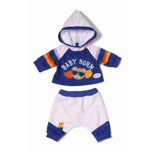 BABY born - Jogginganzug - Navi - 43 cm