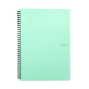 Pastelini - Collegeblock - A5 - grün