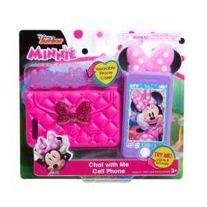 Minni Mouse - Spieltelefon - Handy mit Tragetasche