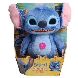 Disney Stitch - Interaktives Kuscheltier - ca. 35 cm - Many Moods