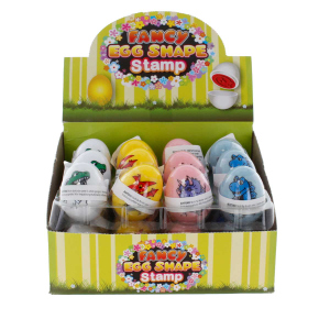 Stempel-Ei - Dinosaurier - 1 Stück