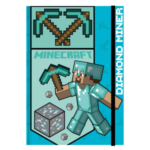 Notizbuch Diamond Miner von Minecraft