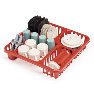 Geschirr Set mit Abtropfgitter