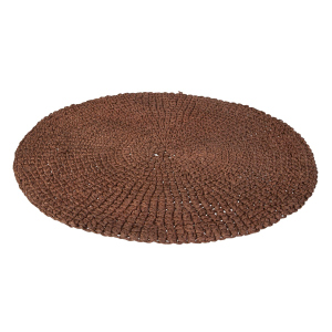 Platzmatte rund braun - ca. 35 cm