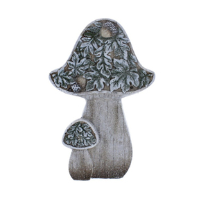 Pilz mit LED - ca. 24,5 x 10 x 37 cm