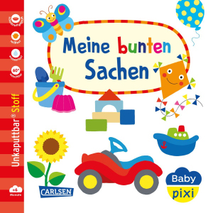 Baby Pixi 166 - Stoffbuch - Meine bunten Sachen - Unkaputtbar®
