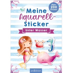 Meine Aquarell-Sticker - Unter Wasser - Über 200 Sticker