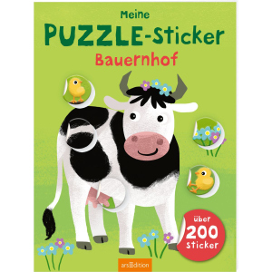 Meine Puzzle-Sticker - Bauernhof - Über 200 Sticker