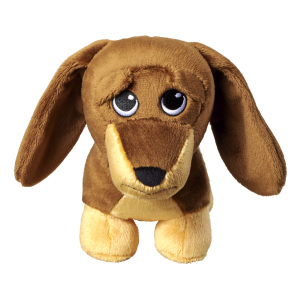 Plüschtier - Trauriger Hund Dackel  - 20 cm