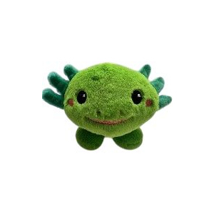 Plüschtier - Axolotl -  grün - 20 cm