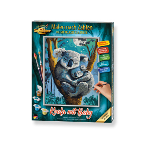 Malen nach Zahlen - Koala mit Baby - Meisterklasse Klassiker
