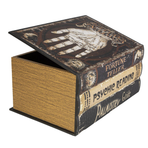 Box - mystisches Design mit Hand - ca. 38 x 19 x 18,5 cm