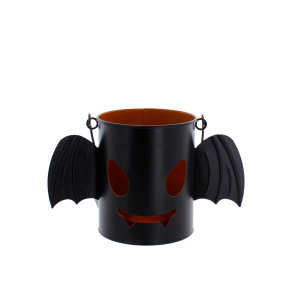Teelichthalter Fledermaus - ca. 18,5 x 9,4 x 11,2 cm